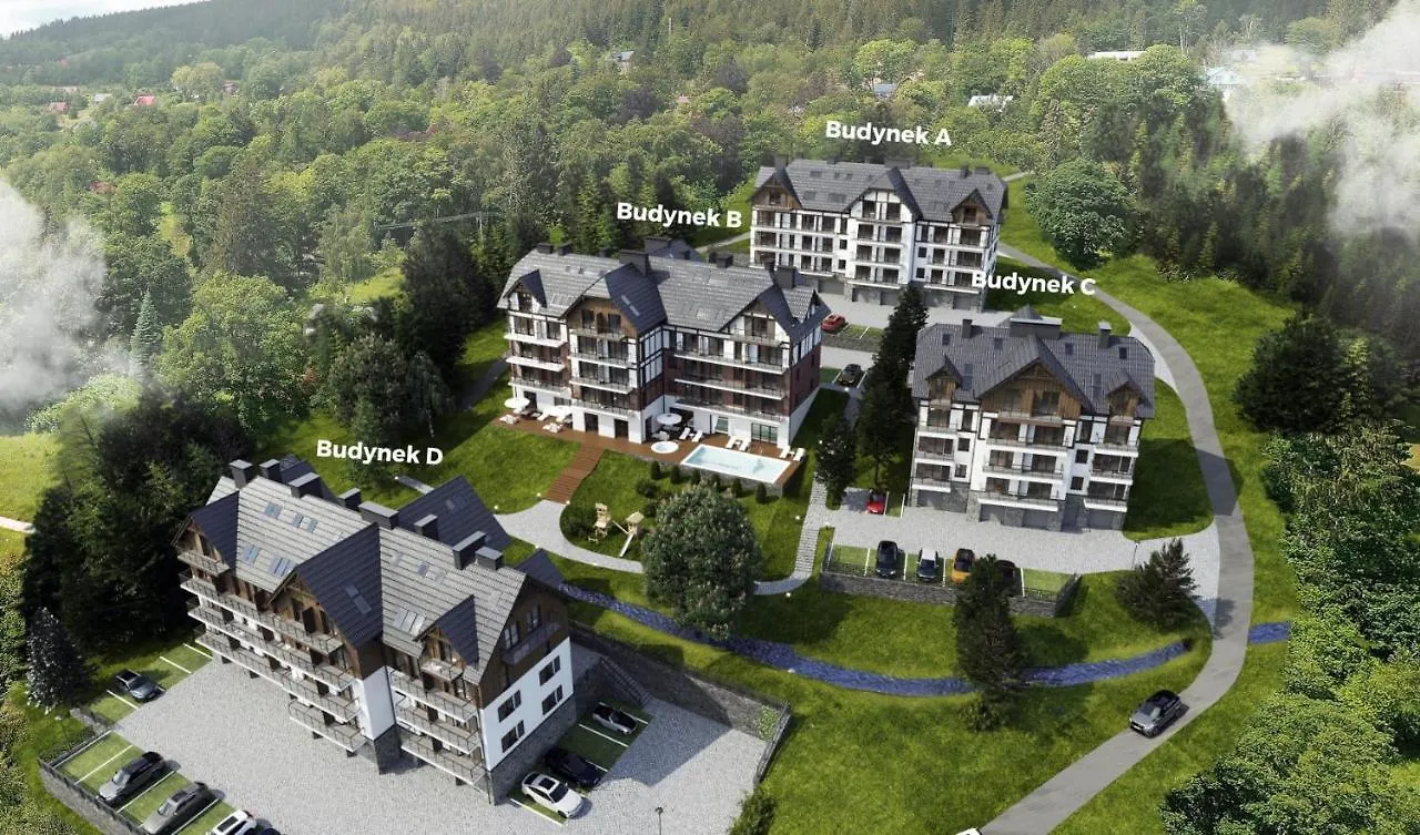 Green Park Resort A11- Z Dostepem Do Basenu, Sauny, Jacuzzi, Silowni Sklářská Poruba Apartmán